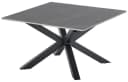 Couchtisch Janin Grau Schwarz Keramik Metall 80x45x80cm Bild 5