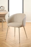 freiraum Esszimmerstuhl Eleanor 2er-Set Beige Grau Modern Bild 1