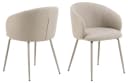 freiraum Esszimmerstuhl Eleanor 2er-Set Beige Grau Modern Bild 3