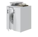 freiraum Waschmaschinenunterschrank LAUNDRY Weiß Modern Bild 1