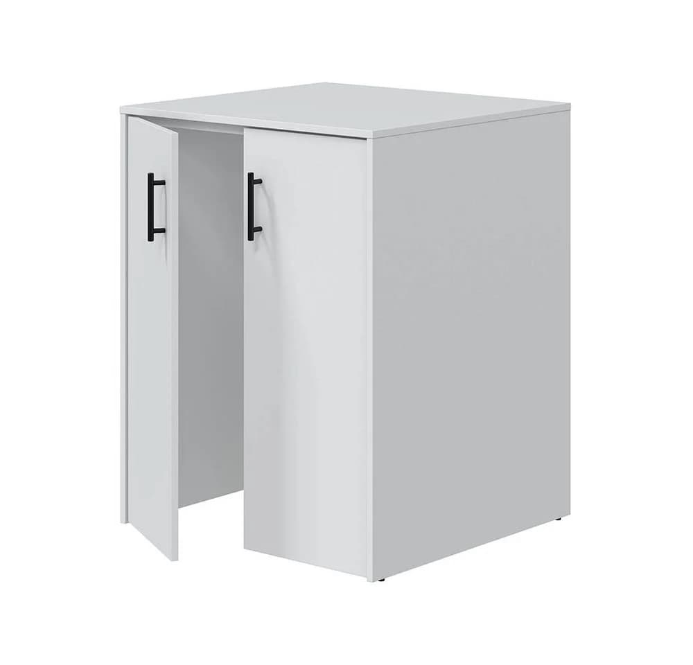 freiraum Waschmaschinenunterschrank LAUNDRY Weiß Modern - Bild 4