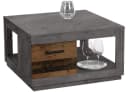 Couchtisch Fulda 2 Schübe betonoxid Old Style 80x45,6x80cm Bild 4