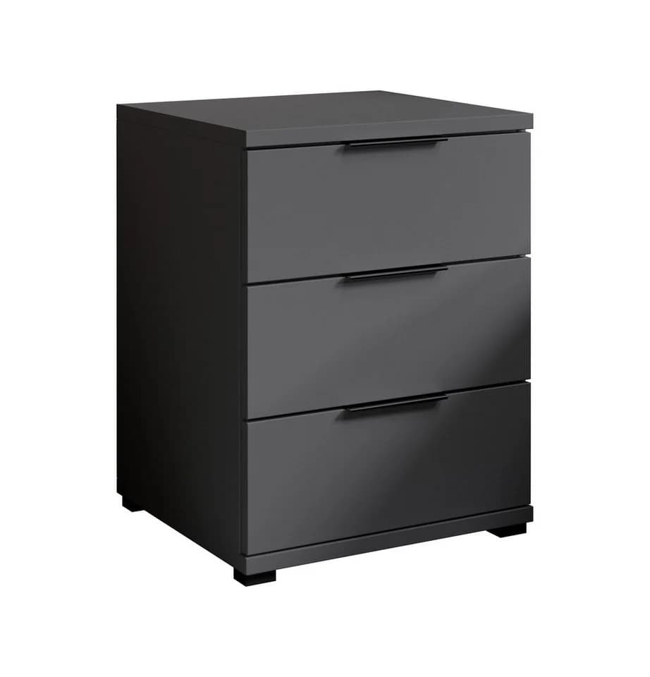 PREISBRECHER Nachtkommode SMILLA 2 Graphit Modern - Bild 2