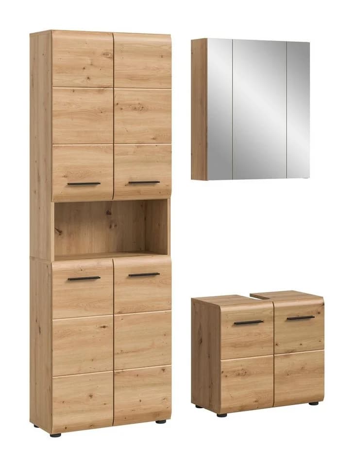 freiraum Badezimmer-Set Ice Artisan Oak 3-teilig