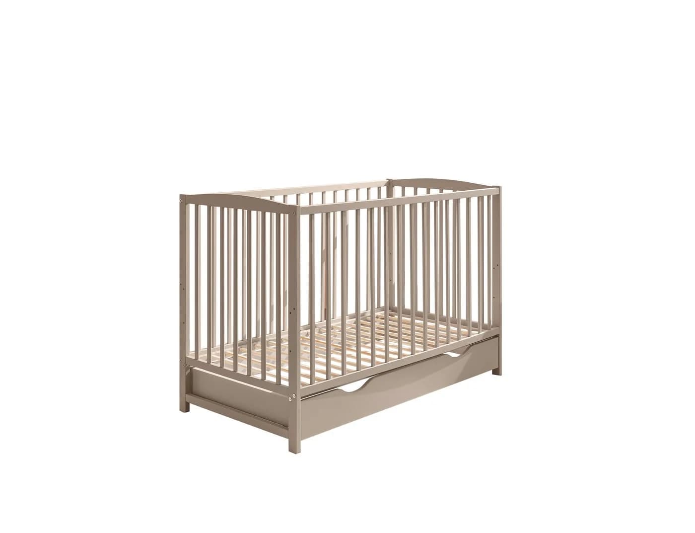 PREISBRECHER Babybett TEFFY Massivholz Kaschmir - Bild 2