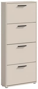 PREISBRECHER Schuhkipper Sam 8 Paar Beige Bild 2