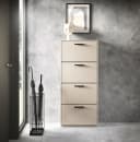 PREISBRECHER Schuhkipper Sam 8 Paar Beige Bild 3