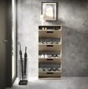 PREISBRECHER Schuhkipper Sam 8 Paar Beige Bild 5