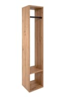 freiraum Kompaktgarderobe Max Braun Schwarz Modern Bild 1