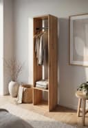 freiraum Kompaktgarderobe Max Braun Schwarz Modern Bild 2