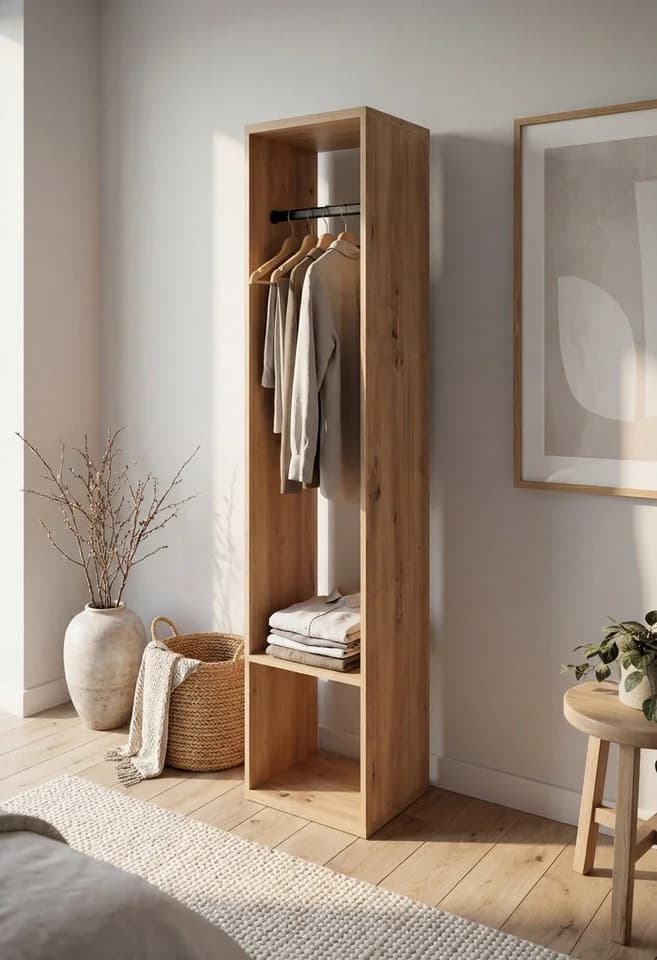 freiraum Kompaktgarderobe Max Braun Schwarz Modern - Bild 2