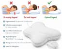 möbelando Kopfkissen Butterfly Weiß ergonomisch Bild 4