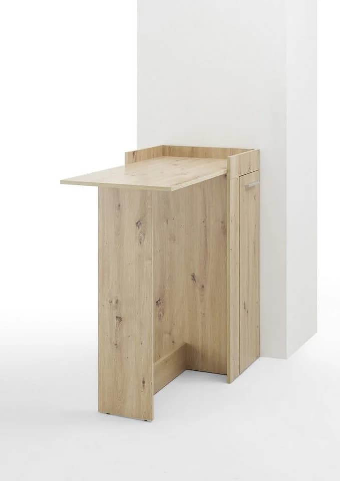 möbelando Bartisch Anett Artisan Eiche Apotheker-Schrank - Bild 3