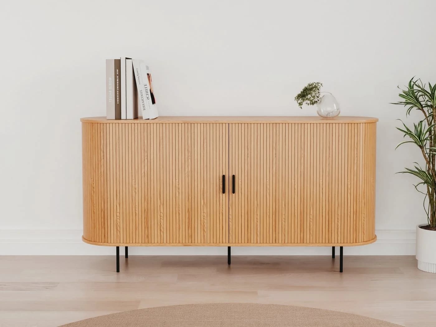 PREISBRECHER Sideboard Kajsa Eiche-Dekor Modern