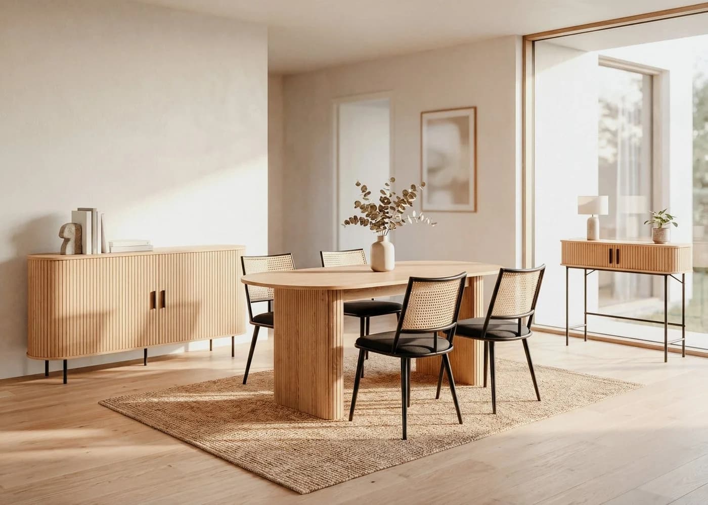 PREISBRECHER Sideboard Kajsa Eiche-Dekor Modern - Bild 3