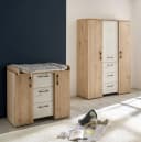 Mäusbacher Babymöbel-Set 2-teilig Asteiche Dekor Weiß Bild 2