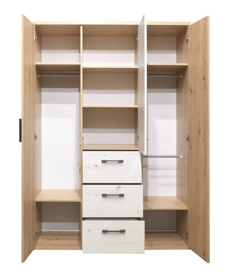Mäusbacher Babymöbel-Set 2-teilig Asteiche Dekor Weiß - Bild 4