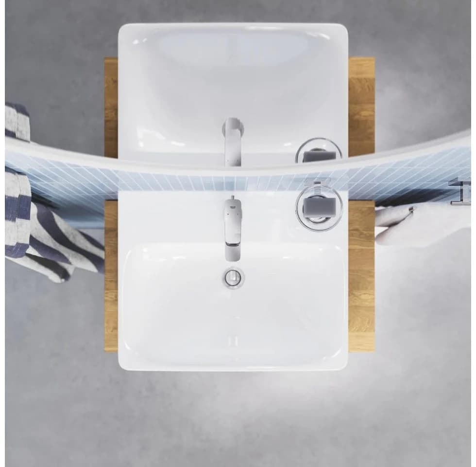 Grohe Dice S Waschtischarmatur Einhebelmischer Verchromt - Bild 4