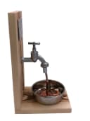 Eiserne Reserve Geschenkbox Happy Birthday 75 - Geldhahn mit Holzbox Bild 3