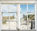 QUEENCE Wandsticker Dünen beige 120x80 cm selbstklebend Bild 2