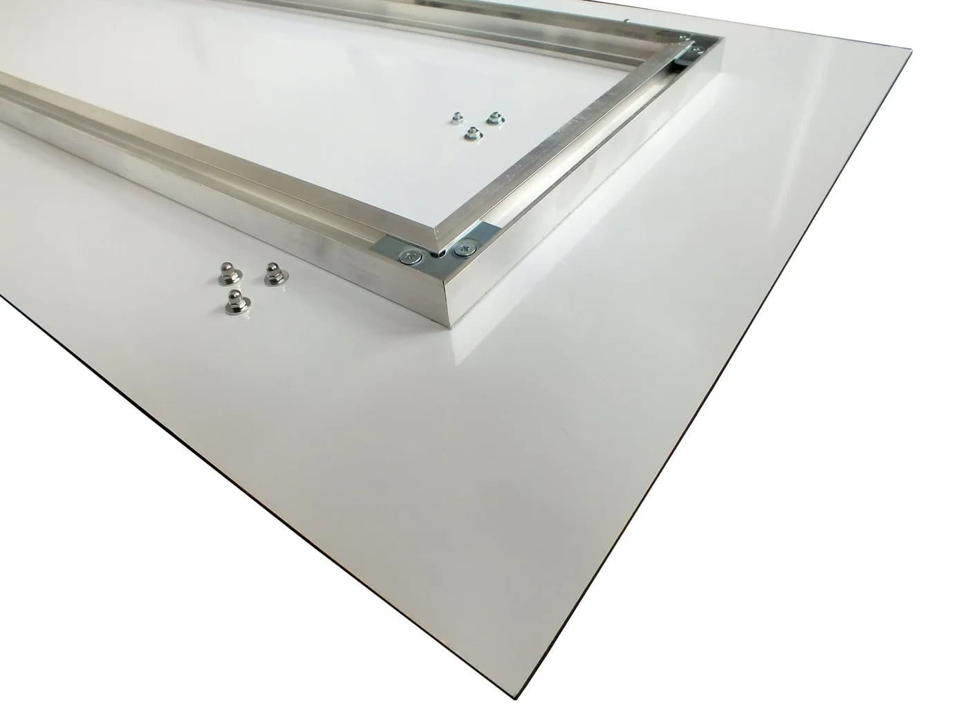 queence Wandgarderobe Birke Acrylglas mit 6 Edelstahlhaken - Bild 4
