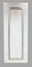 queence Wandgarderobe Birke Acrylglas mit 6 Edelstahlhaken Bild 5