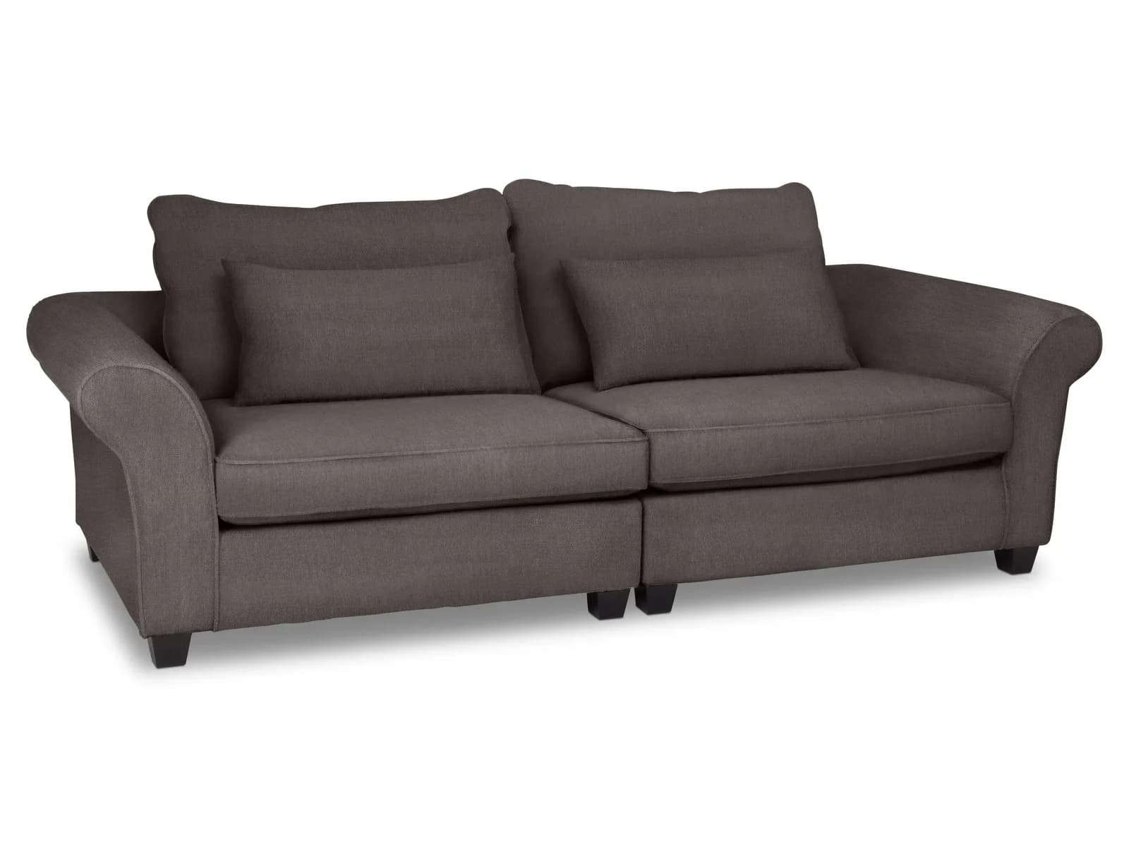 Megasofa SANSIBAR SANDE Stoff beige mit Keder
