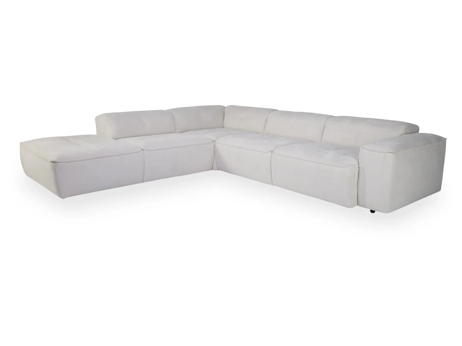 Polsterecke SANSIBAR OSTERBAK 1,5-Sitzer XL mit Anstellhocker