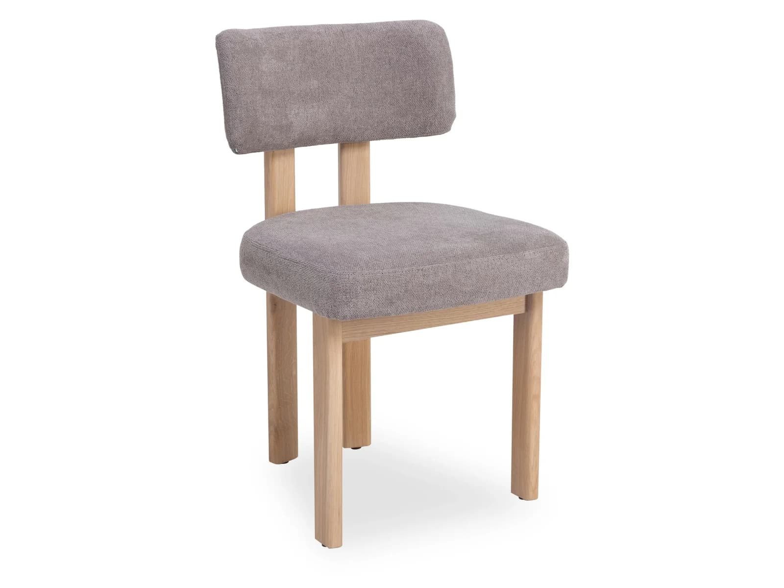 Polsterstuhl SANSIBAR NELLEROD Beige Chenille Eiche