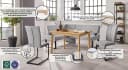 OTTO HOME Freischwinger Oliver Grau/Schwarz Gepolstert Bild 4
