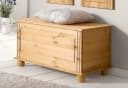 OTTO HOME Sitztruhe Finca Beige Natur Gebeizt Gewachst Bild 2