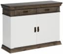 OTTO HOME Kommode Vinales Weiß/Wenge Massivholz Landhausstil Bild 2