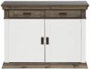 OTTO HOME Kommode Vinales Weiß/Wenge Massivholz Landhausstil Bild 4