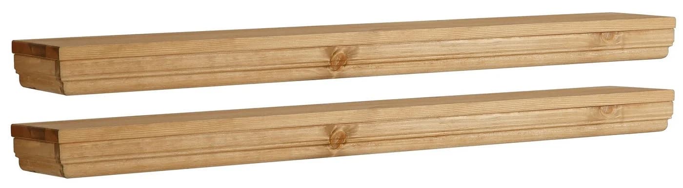 OTTO HOME Wandboard Vilma 2er Set Beige Gelaugt Geölt
