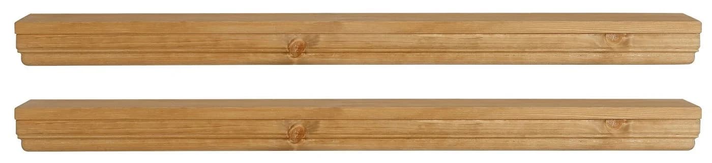OTTO HOME Wandboard Vilma 2er Set Beige Gelaugt Geölt - Bild 2