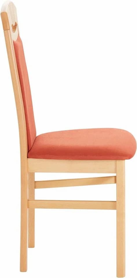HOME AFFAIRE Esszimmerstuhl Franz Orange Buche Massivholz - Bild 5