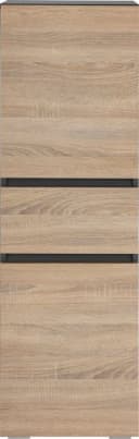 Midischrank Wisla Home affaire Anthrazit Eichefarben Sonoma Bild 2