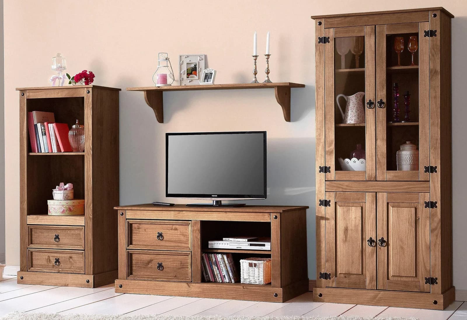 Regal HOME AFFAIRE Mexico Braun Massivholz