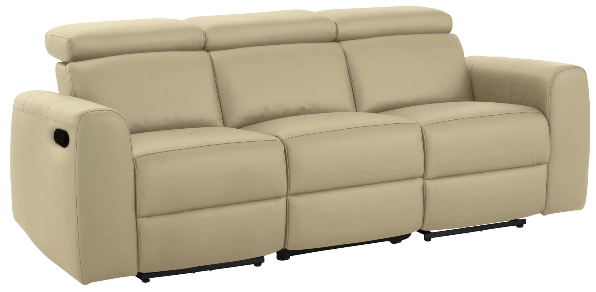 Home Affaire 3-Sitzer Sofa Sentrano Beige Relaxfunktion