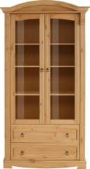 OTTO HOME Anna Glasvitrine Massivholz Kiefer Beige Bild 4