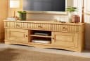 OTTO home Lowboard Teresa Massivholz Landhausstil Beige Bild 1