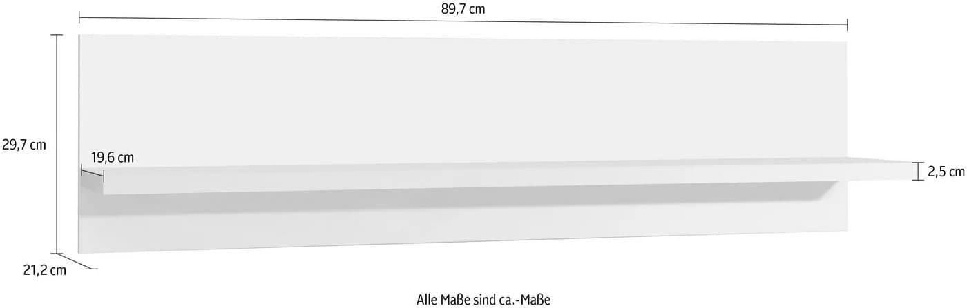 OTTO HOME Wandboard Piano Beige Hochglanz - Bild 3