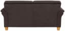 HOME AFFAIRE 3-Sitzer Sofa Borkum Anthrazit Luxus-Microfaser Bild 4