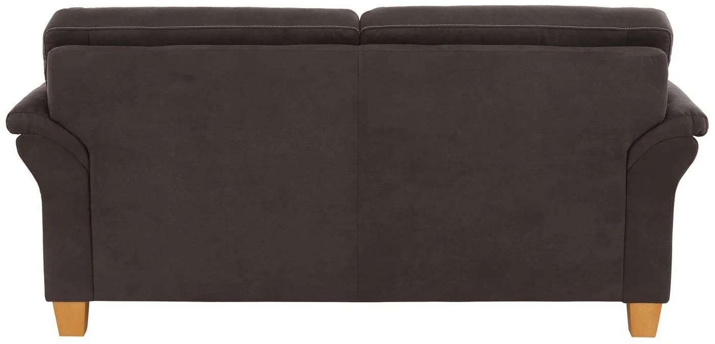 HOME AFFAIRE 3-Sitzer Sofa Borkum Anthrazit Luxus-Microfaser - Bild 4