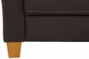 HOME AFFAIRE 3-Sitzer Sofa Borkum Anthrazit Luxus-Microfaser Bild 5