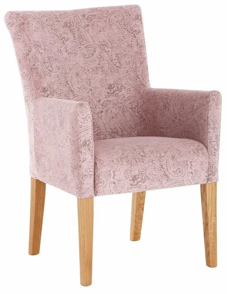 HOME AFFAIRE King Armlehnstuhl Rosa Eiche Natur - Bild 2