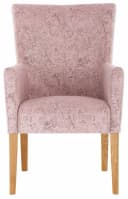 HOME AFFAIRE King Armlehnstuhl Rosa Eiche Natur Bild 3