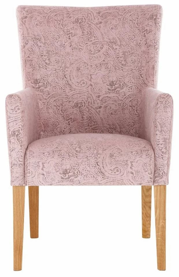HOME AFFAIRE King Armlehnstuhl Rosa Eiche Natur - Bild 3