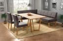 OTTO HOME Ponza Polsterstuhl 2er Set Eiche Braun Bild 1