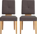 OTTO HOME Ponza Polsterstuhl 2er Set Eiche Braun Bild 2